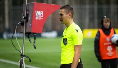 Aasta ämbri olukord väljakukohtuniku ülevaatuseni ei läinud, aga samas mängus juhtus ka seda. Foto: Katariina Peetson / jalgpall.ee