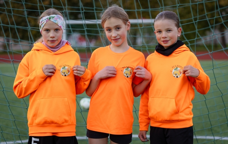 FC Leona m&auml;ngijad. Foto: Katariina Peetson / jalgpall.ee