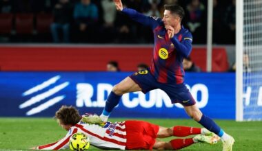 Lewandowski lennutas penalti tribüünile, aga Barcelona murdis kodus Atletico ikkagi maha