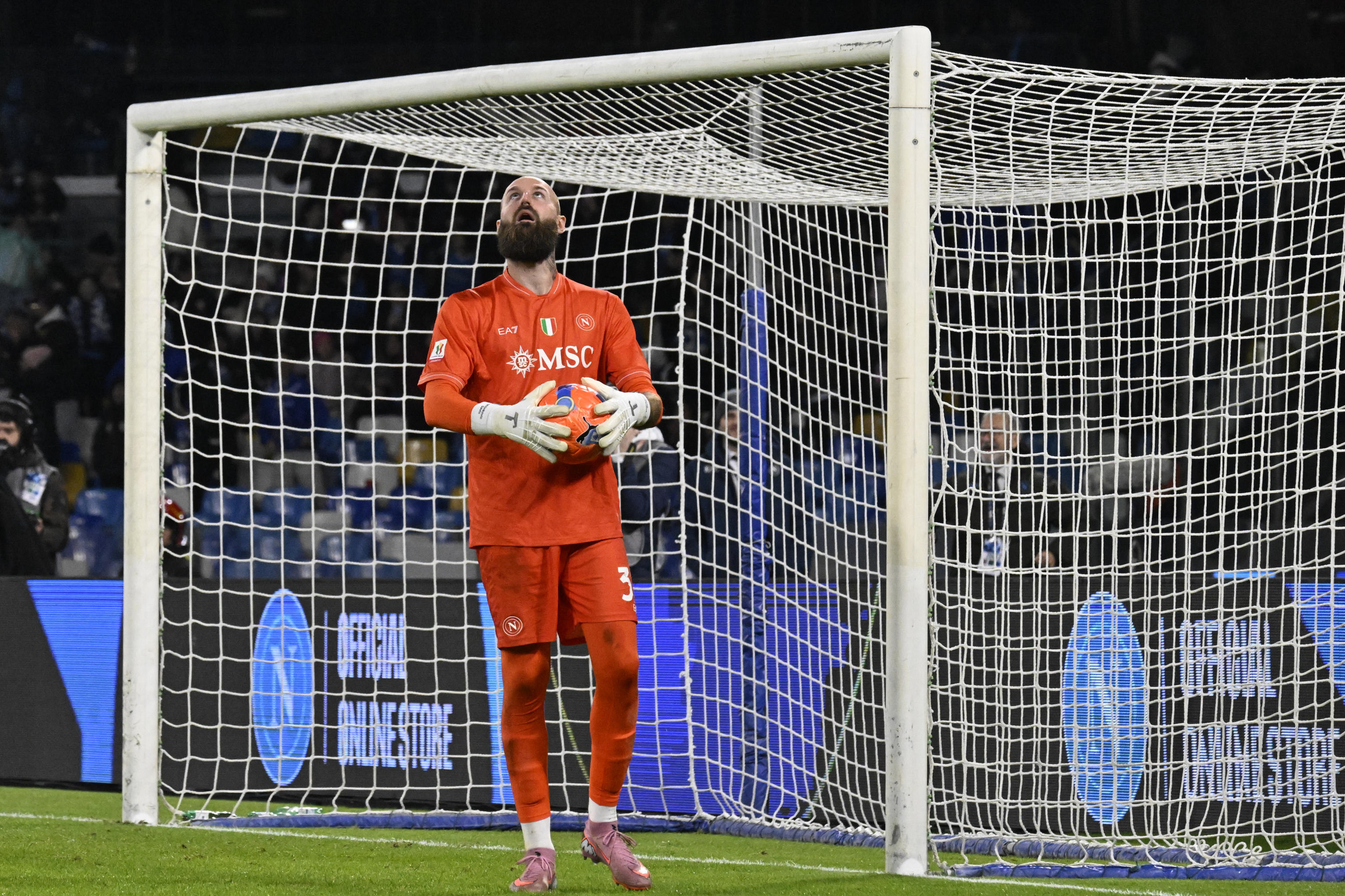 Vanja Milinkovic-Savic vedas Napoli karikavõistlustel edasi. Foto: Scanpix / ANSA via ZUMA Press Wire