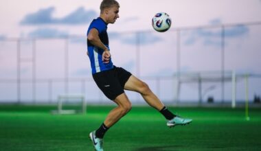 Kevor Palumets on karj&auml;&auml;ri parimas vormis. Foto: Liisi Troska / jalgpall.ee