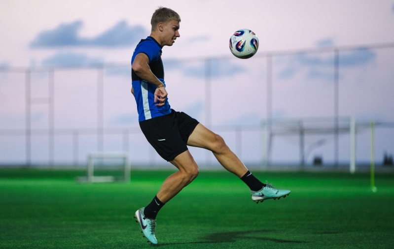 Kevor Palumets on karj&auml;&auml;ri parimas vormis. Foto: Liisi Troska / jalgpall.ee