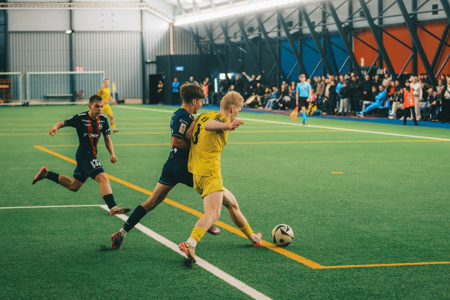 Viljandi Tulevik pallis tänavu II liigas. Foto: Martin Kosseson