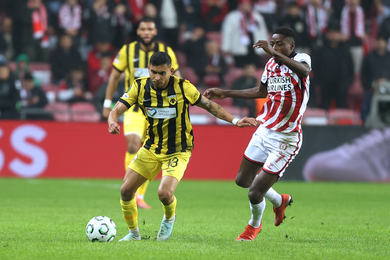Anthony Musaba ja Samsunspor tõugati troonilt. Foto: Scanpix / Nurgul Gunaydin / AP