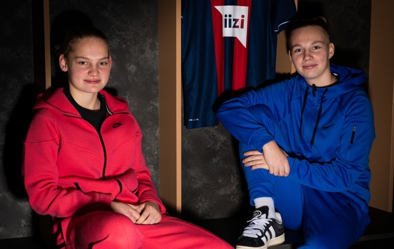Nicole ja Aleksandra Kelli. Foto: Liisi Troska / Paide Linnanaiskond