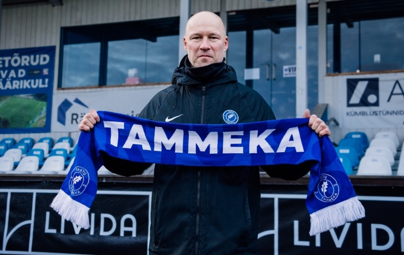Tammeka peatreeneriks saab endine Eesti koondise loots Karel Voolaid