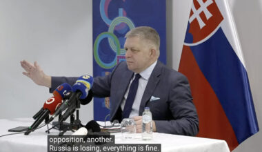 Slovakkia peaminister: kolm aastat räägiti meile, et Venemaa kaotab sõja, nüüd räägitakse, et Venemaa vallutab terve maailma