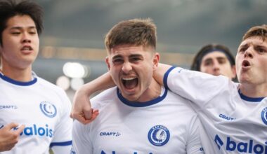 Maksim Paskot&scaron;i l&otilde;i Belgia k&otilde;rgliigas v&auml;rava. Foto: Scanpix / Kurt Desplenter / Belga / AFP