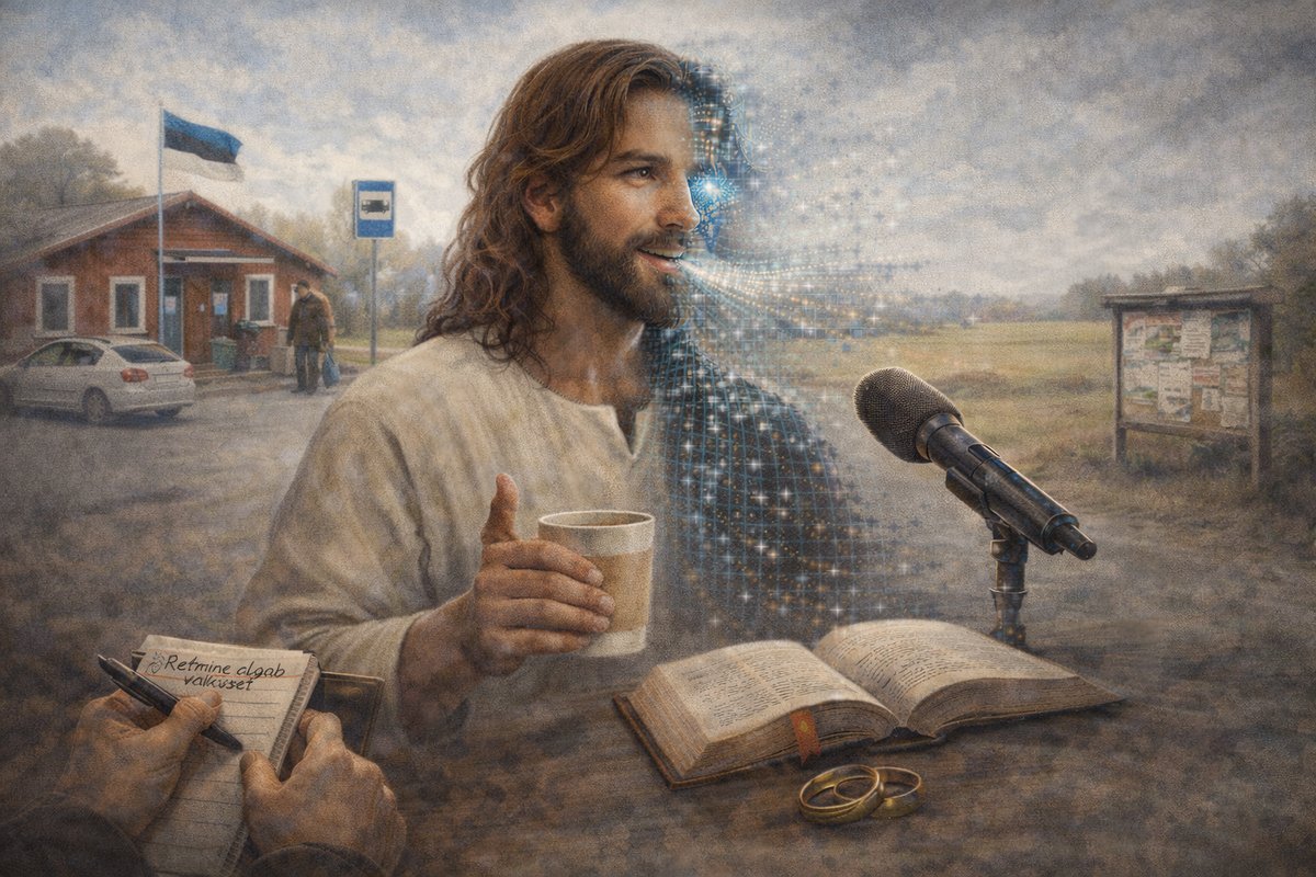 Intervjuu Jeesusega tehisaru vahendusel: „võim kardab armastust rohkem kui mässu.“