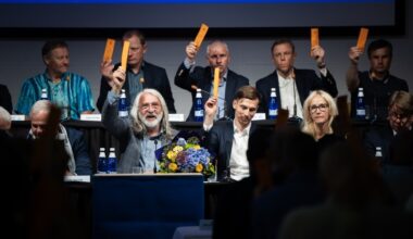 Eesti Jalgpalli Liidu korraline &uuml;ldkogu t&auml;navu juunis. Foto: Liisi Troska / jalgpall.ee
