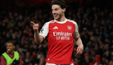 Saja miljoni meeste eri: Rice aitas paremkaitsjana Arsenali tagasi liidriks, Wirtz sai viimaks jala valgeks