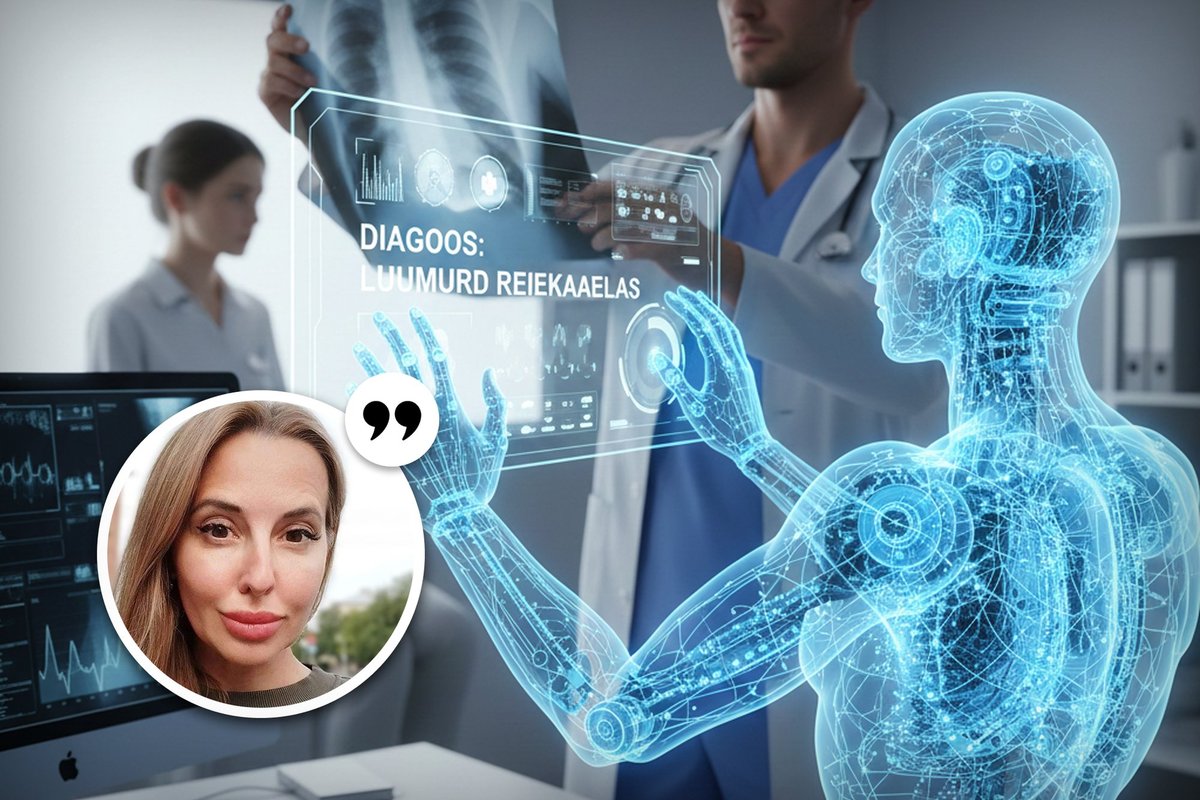 Jaanika Merilo: tehisaru annab peagi arstile rohkem aega. Kas aga nii saab ka paremat abi?