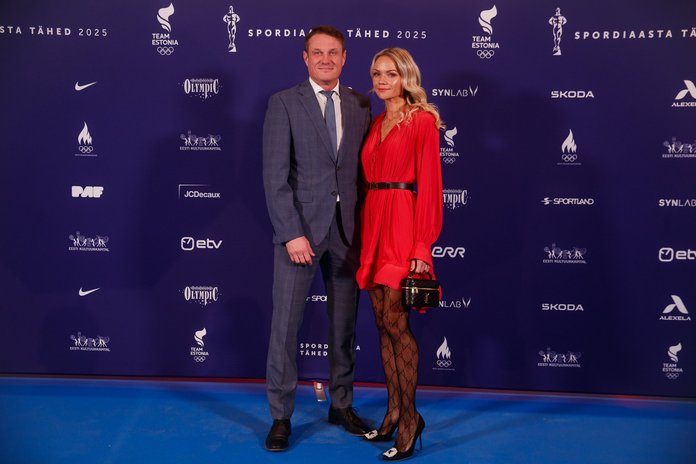 Spordiaasta Tähed 2025 fotosein: Andres Oper kallimaga