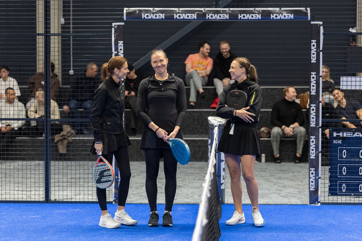 FOTOD | Kaia Kanepi ja Anett Kontaveit läksid padeliväljakul vastamisi