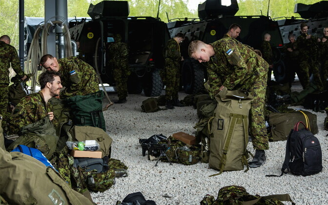 Kevadtormile on kutsutud ligi 9000 reservväelast | Eesti