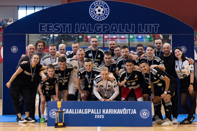 Karikakaitsja FC Bunker Partner pääses kindla võiduga poolfinaali | uudised