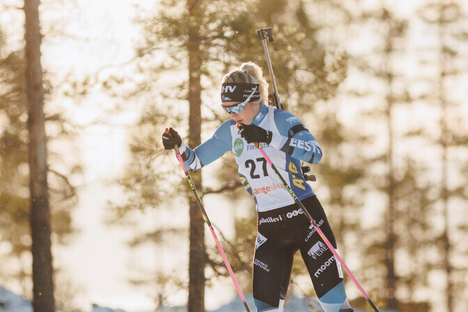 Teise vahetuse järel teisel kohal olnud eestlannad lõpetasid eelviimasena | Laskesuusatamine