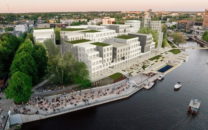 Tartu Holmi kvartali võidutöö leidis tasakaalu avaliku ja erahuvide vahel | Eesti