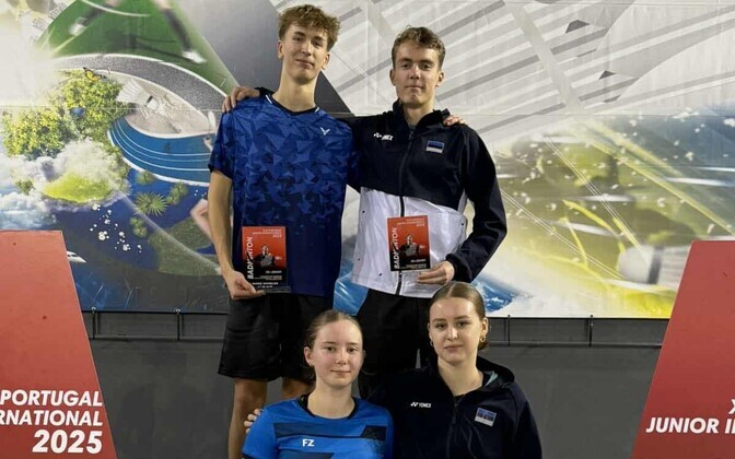 Liias ja Roogsoo võitsid juunioride Euroopa karikaetapi | Sulgpall