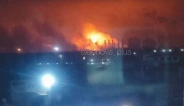 Venemaal põleb suur naftakeemiatehas | Välismaa