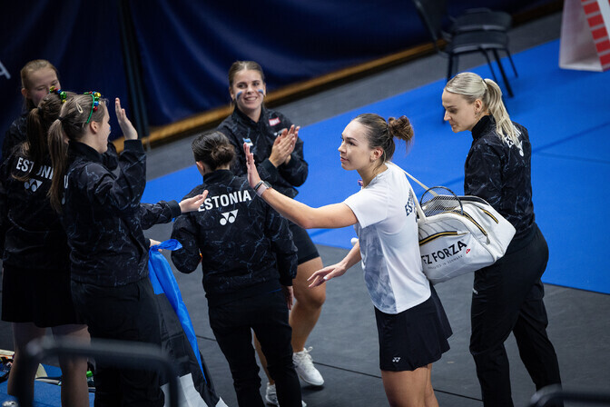 Eesti sulgpallinaiskond pääses esmakordselt EM-finaalturniirile | Sulgpall