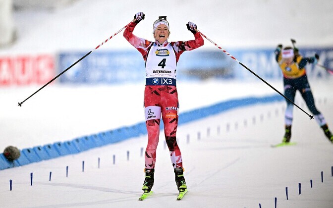 Hauser võttis kolmeaastase vaheaja järel etapivõidu, Ermits punktidele | Laskesuusatamine