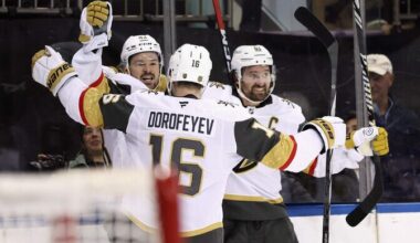 Vegas alistas lisaajal Rangersi, Anaheim viskas Chicago puuri litreid täis | Jäähoki