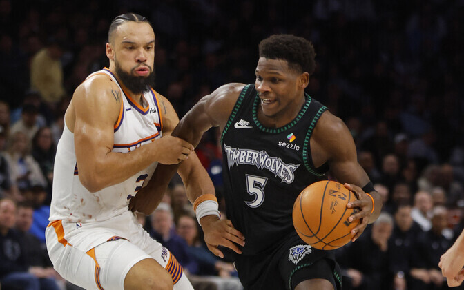 Edwards viskas 40 punkti, kuid Timberwolvesi võiduseeria katkes | Korvpall