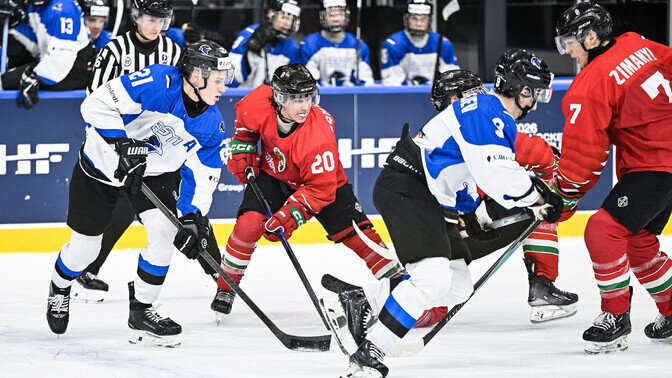 Jäähoki noortekoondis kaotas MM-i teises mängus Ungarile | Jäähoki