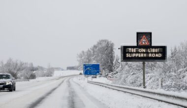Hoiatus! Õhtul suureneb jäiteoht. Teed muutuvad väga libedaks