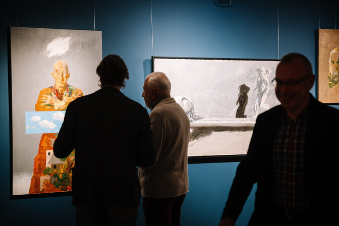 Galerii: Allee galeriis avati Enn Põldroosi maalide näitus | Kunst