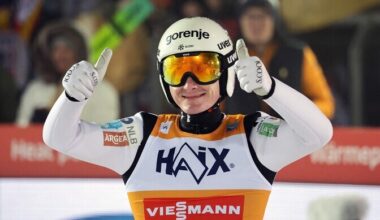 Prevc võitis neljandat korda järjest, Aigro piirdus avavooruga | Suusahüpped