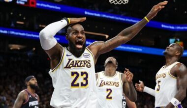 LeBron James tõi lõpusekundeil Lakersile võidu | Korvpall
