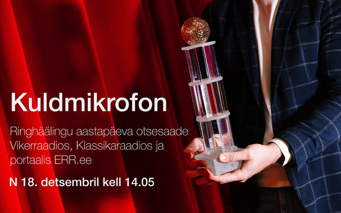 Otse neljapäeval kell 14: selgub Kuldmikrofoni võitja | Eesti