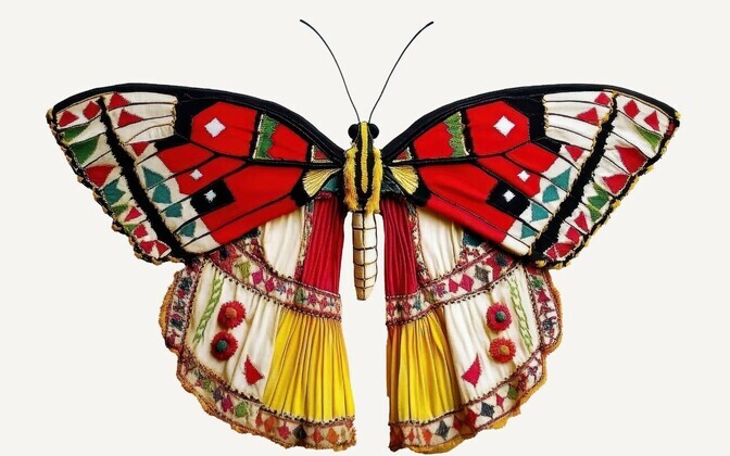 Rao Heidmets avas Tartus isikunäituse "Rahvaliblikad" | Kunst