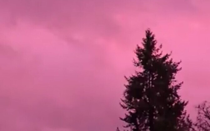 Suurbritanniat kattis kolmapäeval haruldane roosa udu | Välismaa