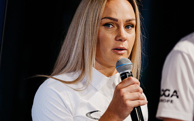 Kristin Lätt proovib kätt kommentaatorina | Kettagolf