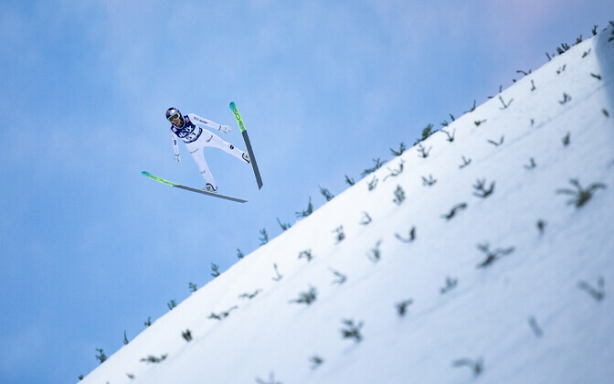 Ilves tegi Ramsaus proovivõistlusel korraliku hüppe | Kahevõistlus