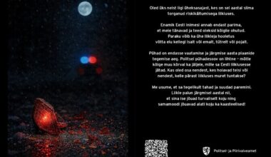 Politsei saatis tänavu välja 880 musta jõulukaarti | Eesti