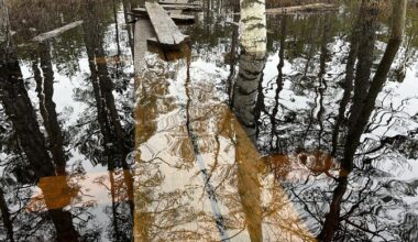 Galerii: Selisoo matkarada on osaliselt vee all | Eesti