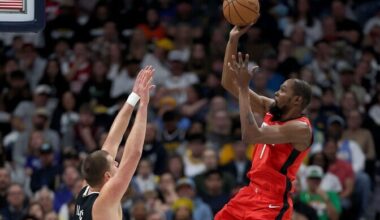 Durant ja Rockets lõpetasid pingelises mängus Nuggetsi võiduseeria | Korvpall