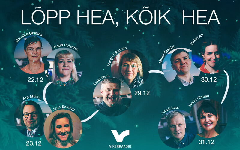 Vikerraadio pühadekavasse jagub lustakaid reportaaže ja tõsiseid mõtisklusi | Vikerraadio
