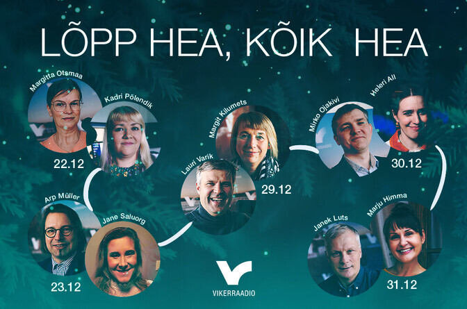 Vikerraadio pühadekavasse jagub lustakaid reportaaže ja tõsiseid mõtisklusi | Vikerraadio