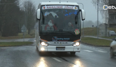 Võrumaal sõitis ringi jõulubuss | Eesti