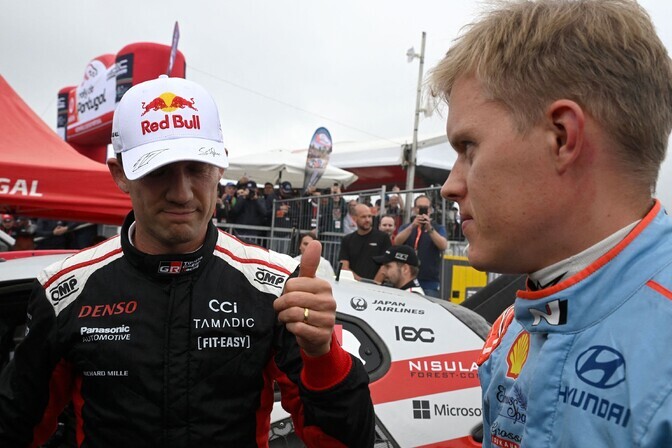Ogier kirjutas Tänakust aastalõpupostituse: surusid mind rohkem piirile kui keegi teine | Autoralli