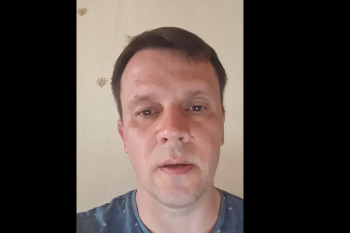 Ukraina kohus mõistis Slava Ukraini vilepuhuja Oleksandr Tšernovi tingimisi vangi