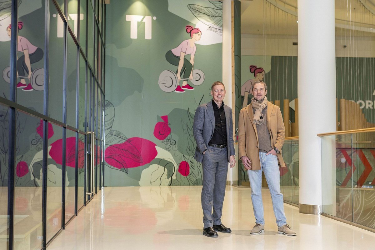 3,5 miljoni investeering. Mauri Dorbek ja Ivar Vendelin rajavad T1 keskusesse vabaaja- ja spordiklubi