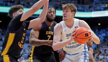 VIDEO | Henri Veesaar panustas Põhja-Carolina seljavõitu kaksikduubli ja oma kolmesterekordiga