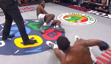 VIDEO | Haruldane vaatepilt: kaks poksiässa lõid end üheaegselt nokdauni