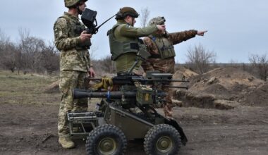 Ukraina armee positsiooni hoidis 45 päeva mehitamata sõiduk kuulipildujaga